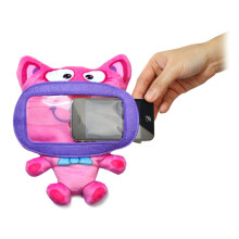 „Wise Pet Smartphone Mini Kitty“ 900205 minkštas žaislas - apsauginis dėklas išmaniesiems telefonams