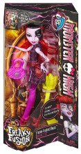 Mattel Monster High CBP34 Freaky Fusion Operetta Pārvērtību lelle