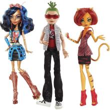 Mattel Monster High Art.Y0421 Alive Doll Deuge Gorgon