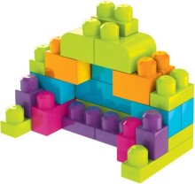 Mega Bloks First Builders Art.DCH55 Набор конструктора в пакете, 60 дет