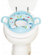 Fillikid Art.PM258 Toilet trainer Easy Blue Сидение/Накладка для унитаза, мягкая, с ручками