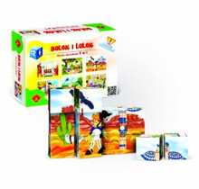 Kidi Play DD013472 Детские развивающие кубики (6 картинок)