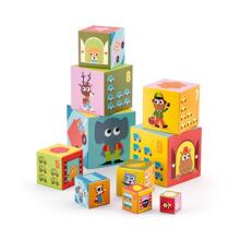 Djeco Art.DJ08508 10 cubes 12m+