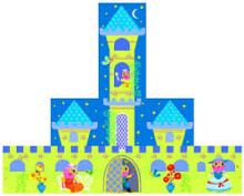 Djeco Art.DJ08205 Замок для принцессы, 10 Кубиков.