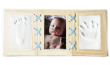 Art for baby Art.7142 Hand and Foot print Natural
