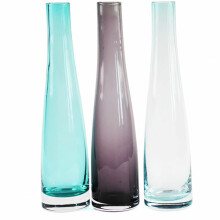 Glass Vase Art.36687 Stikla vāze 23cm - 1 gb.