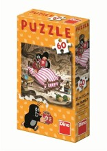 Dino Toys 38306D Frame Puzzle 60 mini puzle Kurmītis