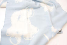 Art. 1795 Natural Merino wool baby quilt 70x90cm