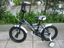 Viva (Вива) Hot road 16'' Sport Детский Двухколёсный велосипед со вспомогательными колёсами (четырёхколёсный) с 4х лет