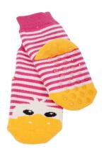 Weri Spezials Duck 22001/2010 Bērnu zeķītes ar ABS (neslīdošas) pink