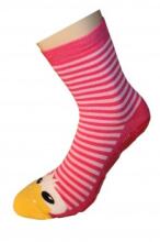 Weri Spezials Duck 22001/2010 Bērnu zeķītes ar ABS (neslīdošas) pink
