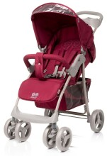 4 kūdikis '18 Guido plk. Raudoni vaikščiojantys / sportiniai skėčio tipo vežimėliai