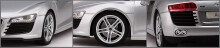 „MJX R / C Technic Audi R8“ skalė 1:20 Radijo bangomis valdoma mašina