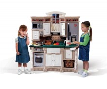 Step2 gyvenimo stiliaus svajonių menas. 7363 interaktyvi vaikų virtuvė su garsu