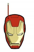 Marvel Art.17775-INT Iron Man Walkie Talkies Комплект детских раций Железный Человек