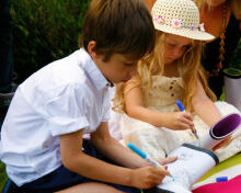 El Rhey Kids Colour Me Wellies Moth Carry Pack