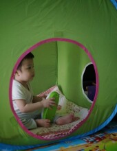 Ikea Busa 102.435.74/101.920.13 Bērnu telts māja ar tuneli