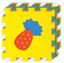 „SunTaToys Floor Puzzle Art.ST1016“ daugiafunkcinis vaikų galvosūkis ant grindų kilimėlio Daržovės ir vaisiai iš 10 elementų