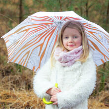 Colour Me Brollies Umbrella Zebra
