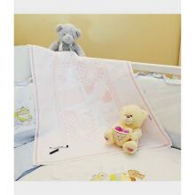 Pembe Mavi Memory Blanket Pink