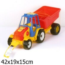 Sand Funny Toys 220 Tractor 452729 Paplūdimio vilkiko priekaba