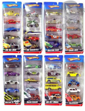 „Mattel Hot Wheels Basic 5-Car Pack 1806“ mašinų komplektas (5vnt.)