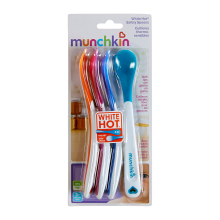 Munchkin 011522 White Hot Safety Spoons Termojutīgas karotes