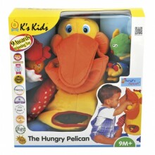 „K's Hungry Pelican Art“. KA10208 interaktyvus žaislas „Hungry Pelican“