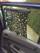 Diono Starry Night Art.D60043 Automobilių skėčiai nuo saulės 45x47 cm. (automobilio skydeliai nuo saulės)