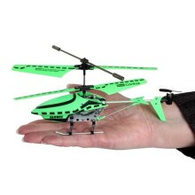Revell Art.24089R RC Glow-in-the-Dark Micro Helicopter with Gyro Radio vadāms Mikro Helikopteris (ar pulti)