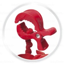 „Canpol Babies“ 68/035 stropinis pypsėjimo minkštas žaislas su spaustuku ir danties žiedu „Beždžionė“