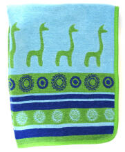 Cotton Eco blanket Art.0770 Cotton Chenille blanket  90*70cm