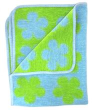 Cotton Eco blanket Art.0769 Yellow  Cotton Chenille 140x90cm