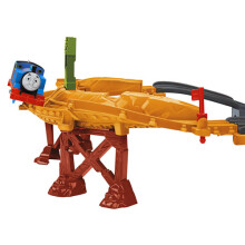 Fisher Price Thomas&Friends TrackMaster™ Breakaway Bridge Set Art. CDB59 Моторизованный игровой набор 'Приключения на разрушенном мосту' из серии 'Том