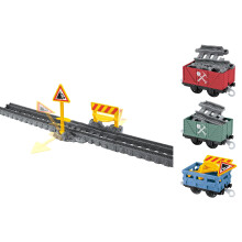 Fisher Price Thomas&Friends Trackmaster Dockside Delivery Crane 'Tale of The Brave' Rail Repair Art. BMK80 Набор грузовых вагонов