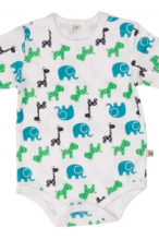 Pippi Body Art.3820-700 Baby Body short sleeves 56-68 size