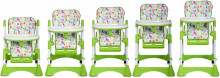 Euro Cart Baila Pink augstākas kvalitātes bērnu barošanas krēsliņš