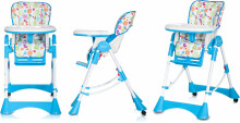 Euro Cart Baila Blue augstākas kvalitātes bērnu barošanas krēsliņš