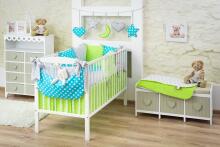 La bebe™ Cotton Borders Set 8 Art.80217 8 parts bedding