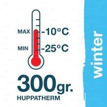 Huppa'18 Keira 31920030-71573 Šiltas žieminis kombinezonas žiemai (dydis: 86 cm)