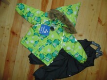 Huppa'16 Avery 4178CW Šilta kūdikių žieminė šiltų kostiumų striukė + kelnės (dydis 80 cm) Spalva: O18