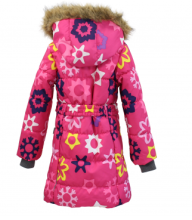 Huppa '16 Yacaranda 1203BW žieminė žieminė striukė / paltas mergaitėms (128cm), spalva P63