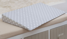 La bebe™ Klin Antireflux Art.81128 Small pillow from foam rubber, with a pillowcase