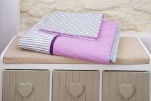 La bebe™ Cotton Borders Set 8 Art.81223 8 parts bedding