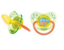 BabyOno Art. 711 Anatomical silicone soother, 6m +