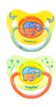 BabyOno Art. 711 Anatomical silicone soother, 6m +