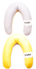 La Bebe™ Rich Maternity Pillow Art.81677 Pearl Lemon Nursing Pillow 30x104 cm