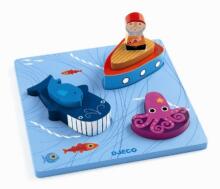 Djeco Puzzle 123 Moby Art. DJ01046