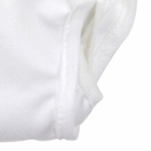 Imse Vimse Art.315220 Soft Diaper Cover White Autiņ biksīšu pārvalciņš ar spiedpogām