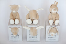 Wooly Organic Art.00202 Pehme mänguasi ÖKO puuvillast, 100% naturaalne